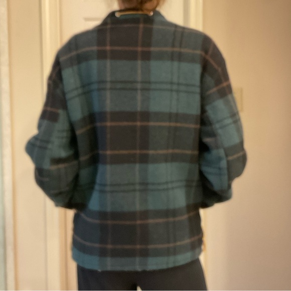 Vintage Jacket by Towncraft, Heavy Fleece Lining, Zip Front, Side Pockets, Sz S - Picture 9 of 15